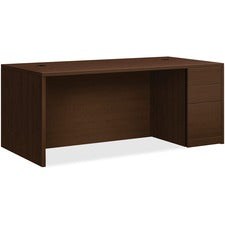 HON 10500 Series Mocha Laminate Furniture Components - 2-Drawer