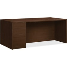 HON 10500 Series Left Pedestal Desk - 2-Drawer