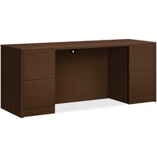 HON 10500 Series Double Pedestal Desk - 4-Drawer