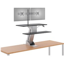 HON Coordinate Mounting Arm for Monitor, Notebook, Keyboard, Mouse - Silver, Black