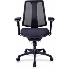 Lorell Posture Lock Mesh Back Chair