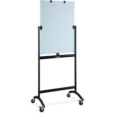 Lorell Revolving Glass Board Easel