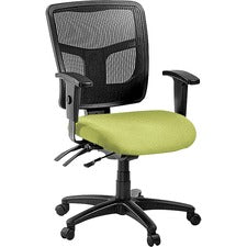Lorell Managerial Mesh Mid-back Chair
