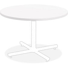 Lorell Hospitality White Laminate Round Tabletop