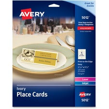 Avery&reg; Place Cards - 2-Sided Printing