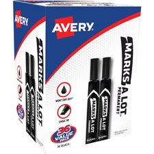 Marks-A-Lot Marks A Lot Large Desk-Style Permanent Marker Value Pack