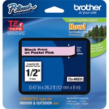 Brother PTouch 1/2" Laminated TZe Tape