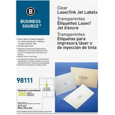 Business Source Clear Address Labels