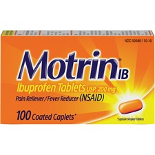 Motrin Ibuprofen Caplets