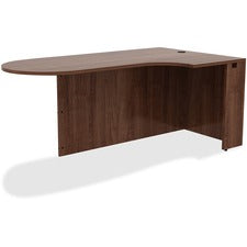 Lorell Essentials Right Peninsula Desk Box 1 of 2