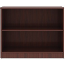 Lorell Mahogany Laminate Bookcase