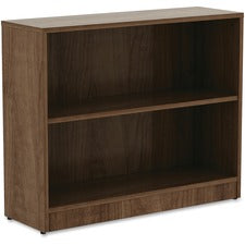 Lorell Walnut Laminate Bookcase