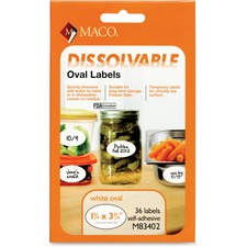 Maco Dissolvable Labels