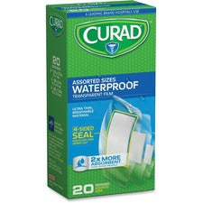Curad Assorted Waterproof Transparent Bandages