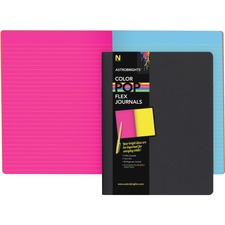 Astrobrights Flex Journals with Eclipse Black Cover