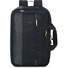 Solo Velocity Carrying Case (Backpack) for 15.6" Notebook - Blue Gray