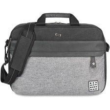 Solo Urban Carrying Case (Briefcase) for 15.6" Notebook - Black, Gray