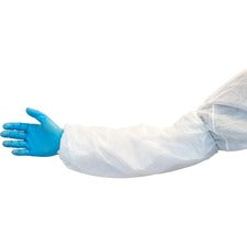 Safety Zone White Machine Made Polyethylene Sleeves
