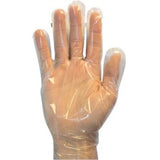 Safety Zone Clear Powder Free Cast Polyethylene Gloves