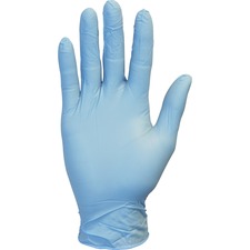 Safety Zone Powder Free Orange Nitrile Gloves