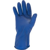Safety Zone Blue Unlined Latex Gloves