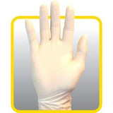 Safety Zone Powder Free Natural Latex Gloves