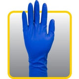 Safety Zone 12" Powder Free Blue Latex Gloves