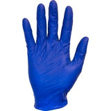Safety Zone Powder Free BLue Latex Gloves