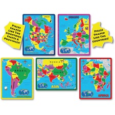 A Broader View Continent Puzzle Combo Pack