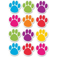 Ashley Dry Erase Paw-shaped Die-cut Magnets