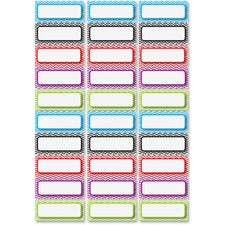 Ashley Dry Erase Chevron Nameplate Magnets