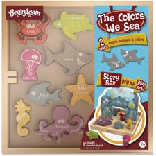 BeginAgain Toys Colors We Sea Story Box