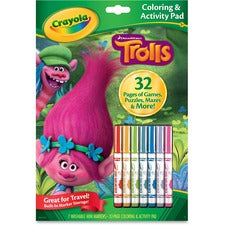 Crayola Trolls Coloring/Activity Pad