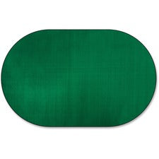 Flagship Carpets Classic Solid Color 9' Oval Rug