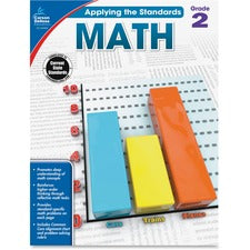 Carson Dellosa Education Grade 2 Applying the Standards Math Workbook Printed Book