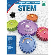 Carson Dellosa Education Grade 5 Applying the Standards STEM Workbook Printed Book