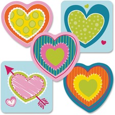 Carson Dellosa Education Hearts Mini Cut-outs