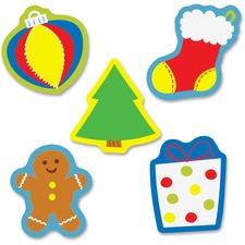 Carson Dellosa Education Holiday Mix Mini Cut-outs