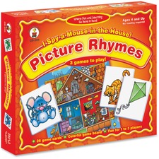 Carson Dellosa Education I Spy a Mouse in the House Matching Game