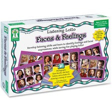 Carson Dellosa Education Grades PreK-1 Faces/Feelings Board Game