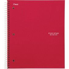 Five Star College Ruled 3 - subject Notebook - Letter