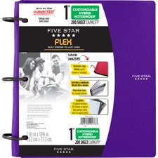 Five Star FiveStar Flex Hybrid 1" NoteBinder