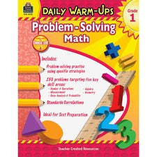 Teacher Created Resources Gr 1 Daily Math Problems Book Printed Book