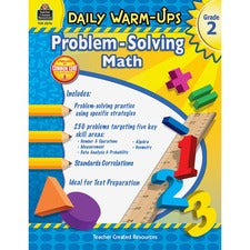 Teacher Created Resources Gr 2 Daily Math Problems Book Printed Book