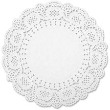 Sparco White Round Doilies