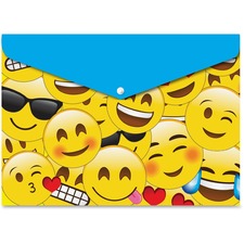Ashley Emojis Design Snap Poly Folders