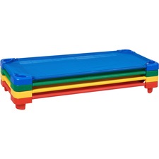 ECR4KIDS Standard Stack Kiddie Cot 4-pc Set