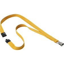 DURABLE&reg; Premium Textile Lanyard with Safety Release