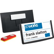 DURABLE&reg; Framed Magnetic Name Badge