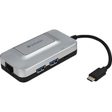 USB-C™ 3-Port Hub with Gigabit Ethernet and Power Delivery